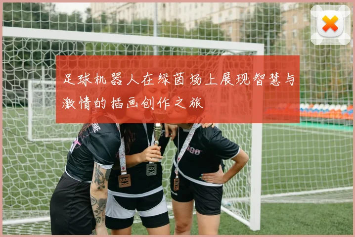 足球机器人在绿茵场上展现智慧与激情的插画创作之旅